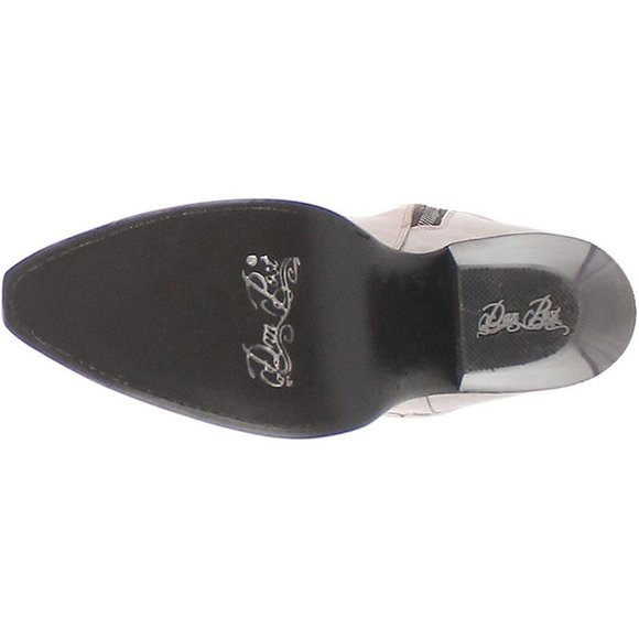 Dan Post® Ladies Loverly White Snip Toe Tall Leather Boots DP4377 - Picture 8 of 11